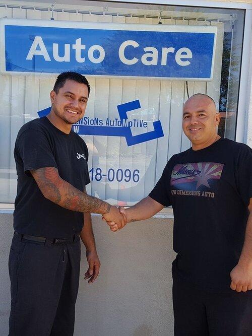 owner and office manager of New Dimensions Auto LLC